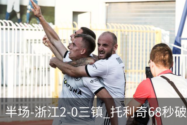 半场-浙江2-0三镇 托利奇68秒破门米特里策无解一条龙